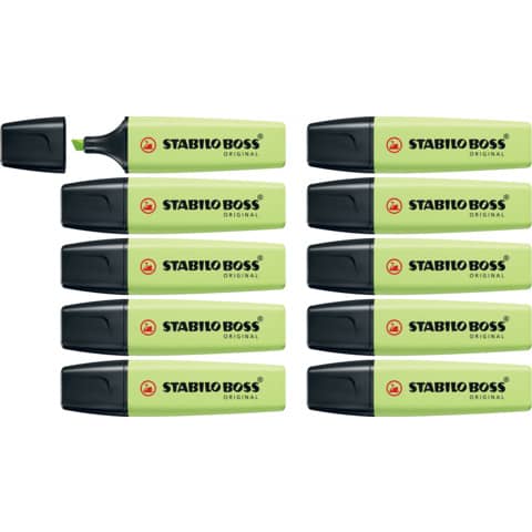 Evidenziatori Stabilo Boss Original Pastel lime 70/133
